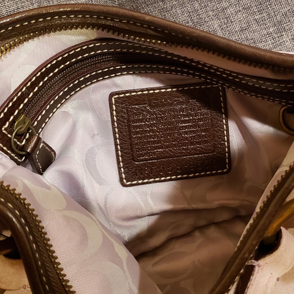 Coach Small Hobo Suede with free Coach Suede Care Kit - Picture 2 of 5